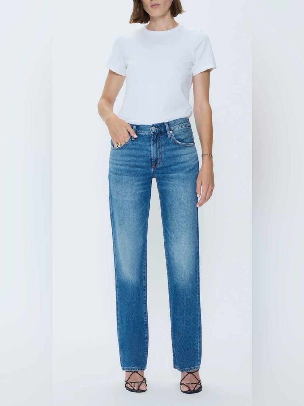 NWT Pistola Issa Ankle Straight Leg Jeans 30